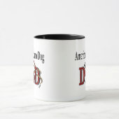 American Eskimo Chien Papa Mug (Centre)