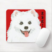 American Eskimo Dog Color Block Muismat (Met muis)