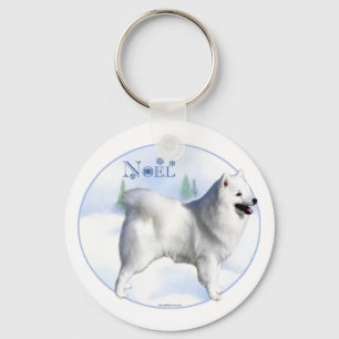 American Eskimo Dog Noel - Sleutelhanger