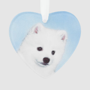 American Eskimo Dog Painting - Original Dog Art