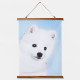 American Eskimo Dog Painting - Original Dog Art Hangend Wandkleed