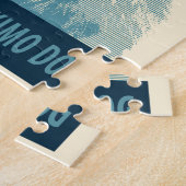 American Eskimo Dog Political Hope Parody Legpuzzel (Zijkant)