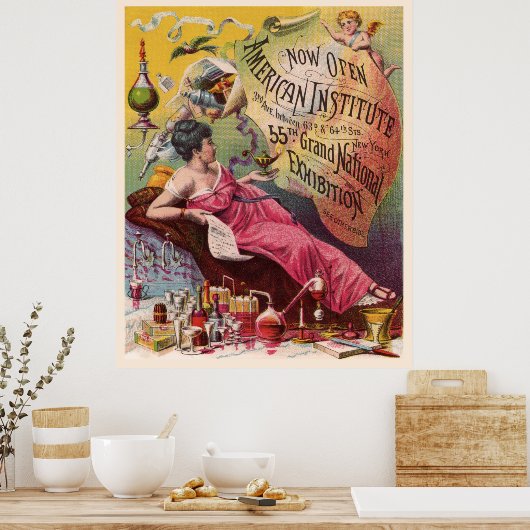 American Expo avec affiche frontière (Cuisine)