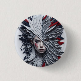 american fan 19 ronde button 3,2 cm