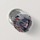american fan 21 ronde button 3,2 cm (Voorkant /achterkant)