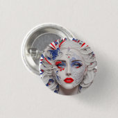 american fan 32 ronde button 3,2 cm (Voorkant /achterkant)