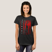 American Flag Archery T-shirt (Voorkant volledig)
