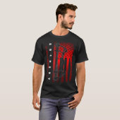 American Flag Archery T-shirt (Voorkant volledig)