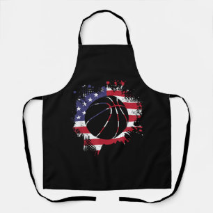 American Flag Basketball Player Schort