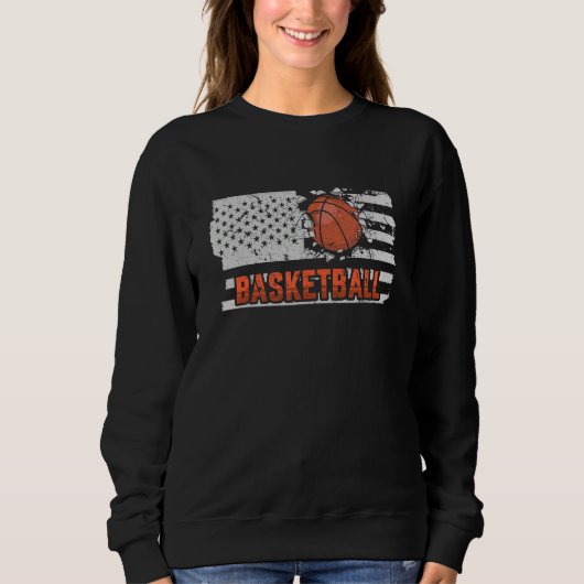 American Flag Basketball Trui (Voorkant)