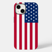 American Flag Cell Phone Case (Achterkant)