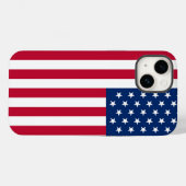 American Flag Cell Phone Case (Achterkant (horizontaal))