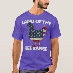 American Flag Chicken SHIRT USA Funny Gift 4th