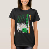 American Flag DayIrish American Bowling Flag for U T-shirt (Voorkant)