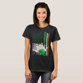 American Flag DayIrish American Bowling Flag for U T-shirt (Voorkant volledig)
