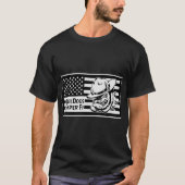 American Flag Devil Dogs © FB @ #USAPatriotGraphic T-shirt (Voorkant)