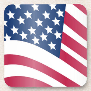AMERICAN FLAG DRANKJES ONDERZETTER