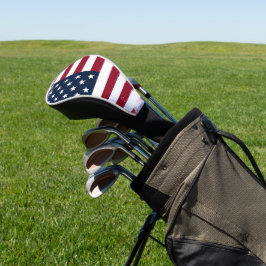 American Flag Driver Golf Head Hoesje Golfheadcover