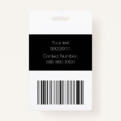 American Flag Event VIP Pass Badge (Achterkant)