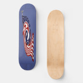 American Flag Fast Flow Skateboard (Voorkant)
