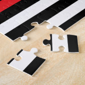 American Flag Firefighter Jigsaw Puzzle (Côté)