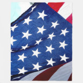 AMERICAN FLAG FLEECE DEKEN (Voorkant)