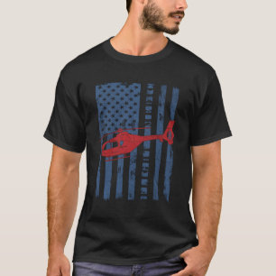 American Flag Flight Medic T-shirt
