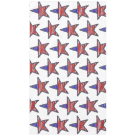 American Flag glitter star Tafelkleed