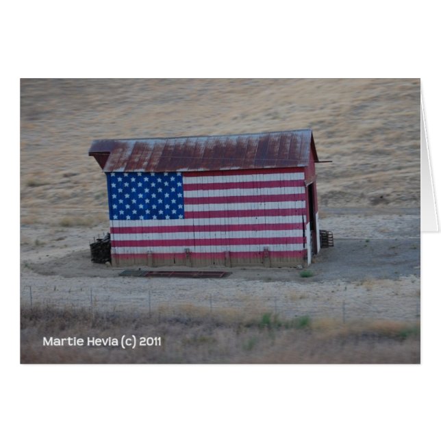 American Flag Grange (Devant horizontal)
