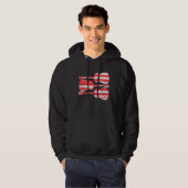American Flag Guitars Hoodie (Voorkant volledig)
