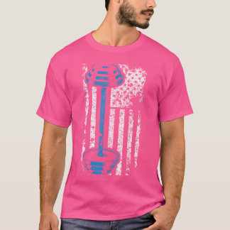 American Flag Gym en Fitness Gewichtheffen Gift T-shirt