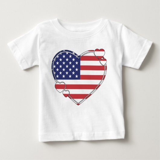 American Flag Heart (Voorkant)