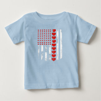 American Flag Heart Familie Matching Outfit