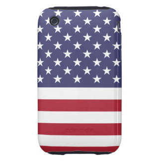 American Flag iPhone 3G/3GS Hoesje-Mate Tough 3 Hoesje