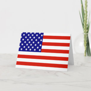 AMERICAN FLAG KAART