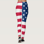 American Flag Leggings USA<br><div class="desc">USA - Etats-Unis d'Amérique - Drapeau - Patriotique - Jour de l'Indépendance - 4 juillet - Personnalisable - Choisissez / Ajoutez votre texte unique / Couleur / Image - Faites votre cadeau spécial - Redimensionnez et déplacez ou supprimez et ajoutez des éléments / image avec outil de personnalisation. Vous pouvez...</div>