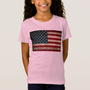 American Flag Liberty Shirt Meisjes