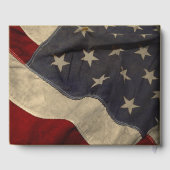 American Flag Livre d'invité personnalisé (Verso)
