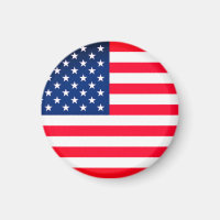 American Flag Magnet Gift - USA