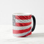 American Flag Mug étoiles bandes rouge blanc bleu (Devant droit)