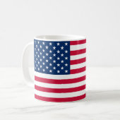 American Flag Mug - USA - Patriotique (Devant gauche)