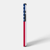 American Flag Pattern iPhone Case Hoesje (Linkerkant)