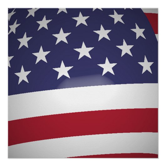 AMERICAN FLAG PERFECT POSTER (Voorkant)
