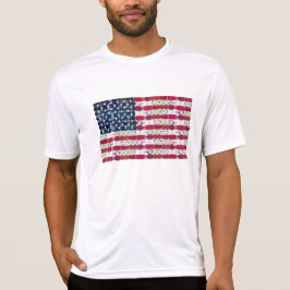American Flag Pickleball Performance T-shirt
