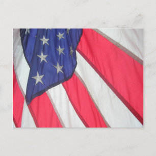 American Flag Post Card Briefkaart