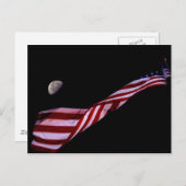 American Flag Postcard Briefkaart (Voorkant / Achterkant)