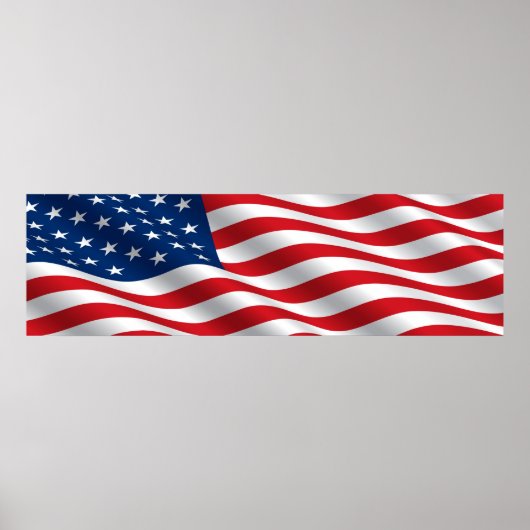 American Flag Poster - srf (Voorkant)