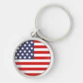 American FLAG PRIDE sleutelhanger (Voorkant)