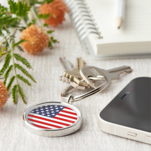American FLAG PRIDE sleutelhanger