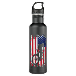 American Flag Road Biking Cycling Apparel - Cyclin Waterfles